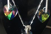 Pendant and Earrings
