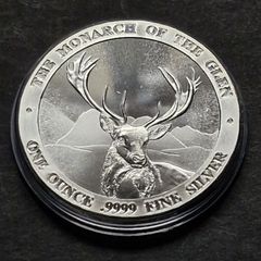 1 oz .999 Silver The Monarch of the Glen Baird and Co. London