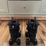 Roller skates black worn once or twice size uk 13-2 kids Image 3