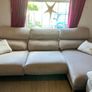 Large sofa, L shape with storage & single chair, all reclining Image 4