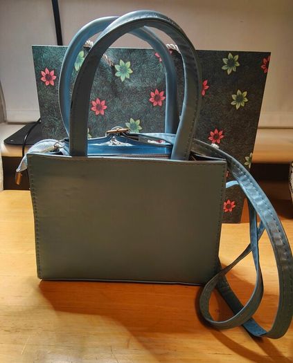 Blue Handbag
