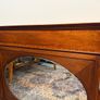 Elegant Antique Edwardian Mahogany Overmantel Mirror Image 5
