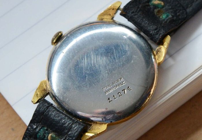 Vintage Swiss Made Mila Gold Gents Manual Watch