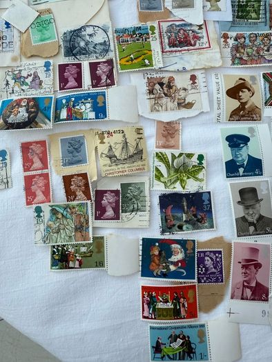 Large British stamp collection 1937 to present day