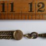 Victorian  Gold Filled Pocket Watch Chain length 13" Image 8