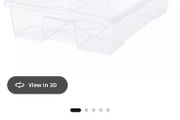 Samla Ikea box with lid