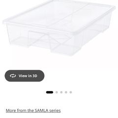 Samla Ikea box with lid