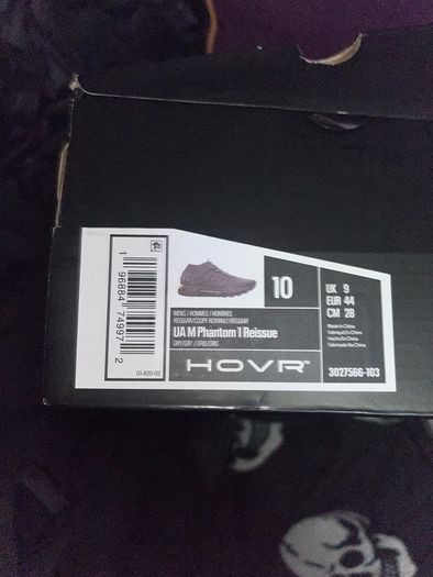 Under Armour Hovr Phantom running shoes size 9 uk