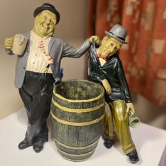Rare Laurel & Hardy  Figurine