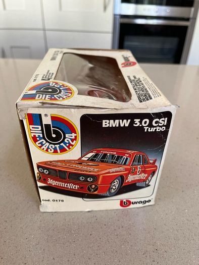 BMW 3.0CSI 1/24 Jagermeister Rare Burago