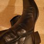 Real leather ladies cowboy boots Image 2