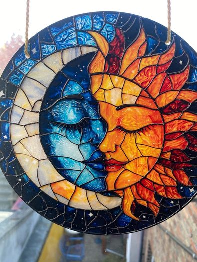 Fabulous Sun/Moon Suncatcher
