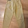Vintage Yellow Denim Jeans Image 4
