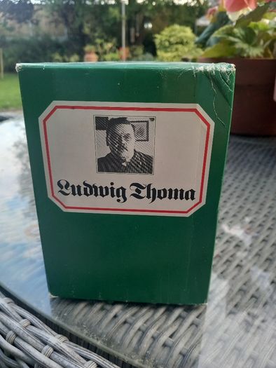 6 x hardback books by Ludwig Thoma, no damage, post 10e D18