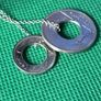Handmade sterling silver 18inch chain with pre decimal coins pendant Image 6