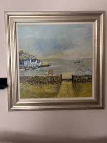 Lovely large  painting- quality piece