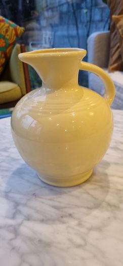 Vintage Fiesta Ware Yellow Jug