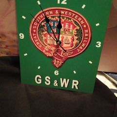 Kingsbridge station novelty clock Irish railway novelty item