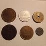 Vintage Token & Coin Collection - Shell Beetle, Hairdressing Tally, Arcade Tokens Image 2