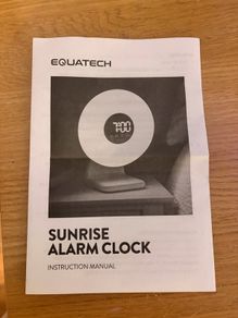 Sunrise Alarm Clock