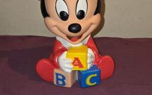 Vintage 1980's Disney Mickey Mouse Squeaker Toy