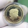 Gibraltar 2016 Solid 9ct Gold Proof Double Crown, 10g, In Capsule With COA. Image 4