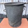 Vintage galvanised bin Image 4