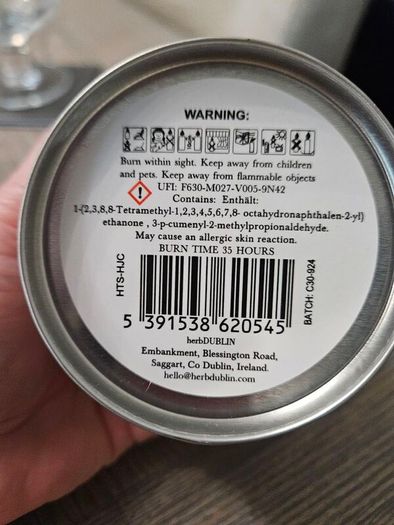 Herb Dublin Candle