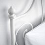 IKEA Leirvik iron double bed frame (white) Image 6