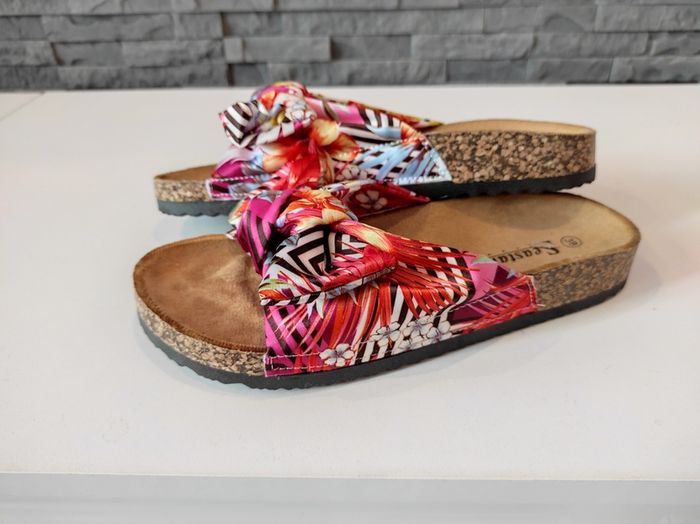 colorful slippers