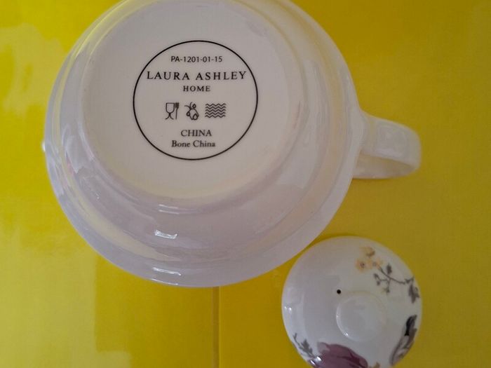 Laura Ashley Bone China (Teapot Cup & Saucer)