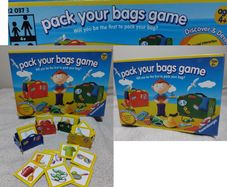 Ravensburger Pack Your Bags discover & develop Educational Game