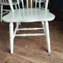 Solid oak table and chairs Image 3