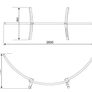 Brand New Hammock Frame + Hammock full set. Up to 200kg Image 4