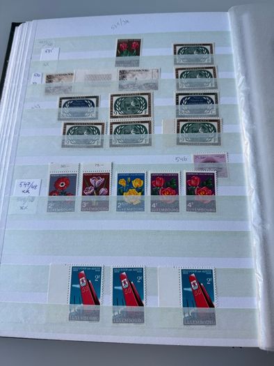 LUXEMBURG collection in 64 pages stamp album