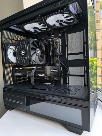 New Gaming Pc Rtx 5070, 7800x3d, 32gb Ddr5, 1tb Ssd
