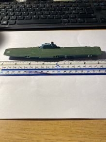 Triang Minic ships HMS Bulwark 1959