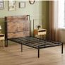 3ft Single Bed Frame with Storage Wooden Headboard, LED Light & Charging Station Image 10
