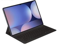 Samsung Galaxy Official AI Book Cover Keyboard with Trackpad for Tab S10+, S9+, Tab S9 FE+, Black