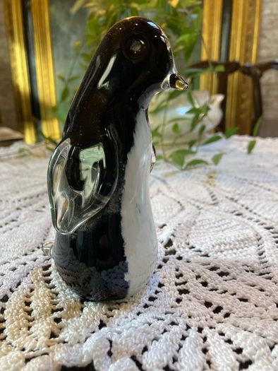 Vintage Langham  Penguin paperweight
