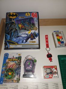 Mixed Toys Collectibles Bundle  Batman, Squid Game, Ghostbusters