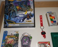 Mixed Toys Collectibles Bundle  Batman, Squid Game, Ghostbusters
