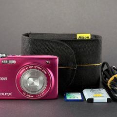 Nikon Coolpix S3100 digital camera pink