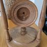 antique nautical wooden quartz clock Image 8
