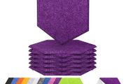 NEW SALE | 12 Pack Hexagon Acoustic Panels