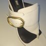 DKNY white leather sandal Image 4