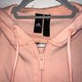 Adidas Women's Salmon Full Zip Hoodie - Size small Image 4