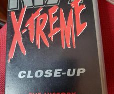 KISS - X-Treme Close-Up - VHS - 1992 (Autographed by Eric Singer)