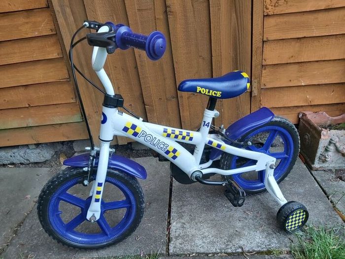 14 inch Police Bike
