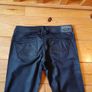 Size W26 L30  Black Tommy Hilfiger Coated Trousers Image 4